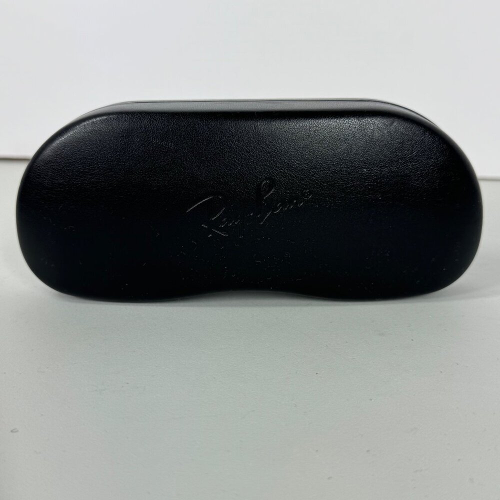 Rayban Sunglasses Case Black Hardshell Clamshell